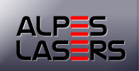 Enlarged view: Alpes Lasers logo